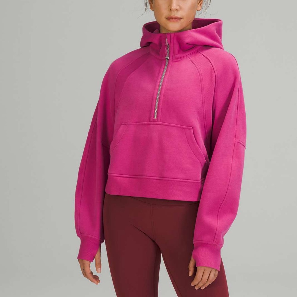 Lululemon Athletica Scuba Oversized Half Zip Hoodie